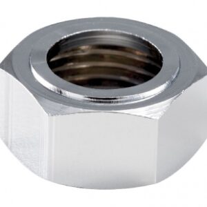CHROME-PLATED BRASS HEXAGONAL NUTS - COPPER 10/12 - THREAD 12 X 17. Shop from anywhere in Nigeria with DIAYTAR's extensive selection and budget-friendly shipping options.