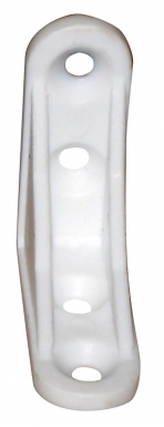 HIGH ASSEMBLY BRACKET 40X40X16 MM 4 HOLES WHITE PLASTIC. DIAYTAR NIGERIA: Revolutionizing accessibility to quality products at budget-friendly prices across Nigeria.
