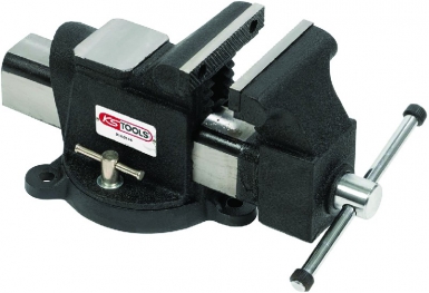 HARDENED STEEL VICE WITH ROTATING BASE - WIDTH 100 MM - OPENING 120 MM. DIAYTAR NIGERIA: Where shopping meets satisfaction with affordable prices and reliable 5-8 day shipping.