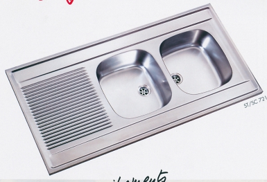MAN 711 SINK - 1000 X 600 MM - SATIN STAINLESS STEEL FINISH. DIAYTAR NIGERIA: Where quality meets affordability, with thousands of products delivered in less than 8 days.