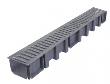 1 M OF COMPLETE POLYPROPYLENE CHANNEL MOUNTED WITH GALVANIZED STEEL GRID USEFUL WIDTH 130 MM - H 98 MM. DIAYTAR NIGERIA: Where shopping is easy, prices are low, and delivery is just days away.