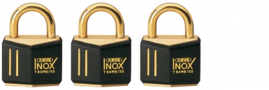 3 MARINE PADLOCKS "BRASS" BRASS HANDLE H. 14 MM 3 KEYS. DIAYTAR NIGERIA makes quality accessible with our diverse product range and dependable delivery service.