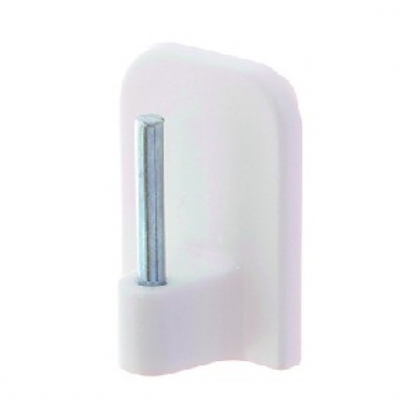 4 WHITE ADHESIVE SUPPORTS SPECIAL CURTAIN ROD DIM. 1.7X1.1X2.4 CM. DIAYTAR NIGERIA: Where shopping dreams become reality with affordable prices and prompt shipping.
