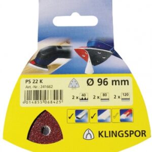 5 TRIANGULAR SELF-GRIPPING ABRASIVE DISCS - 6 HOLES - CORUNDUM - GRAIN 60. Shop with purpose at DIAYTAR NIGERIA and receive quality products at budget rates within 8 days.