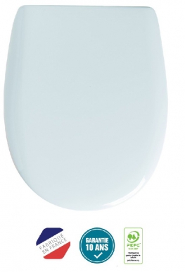 ARIANE TOILET SEAT WITH COVER - RETICULATED WOOD - WHITE. DIAYTAR NIGERIA makes quality accessible to all with our affordable prices and quick delivery service.