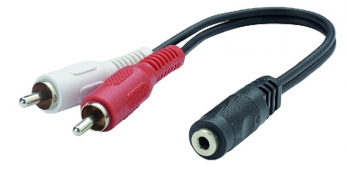 2 RCA / 3.5 MM JACK ADAPTER. DIAYTAR NIGERIA provides endless shopping possibilities with affordable prices and prompt delivery service.
