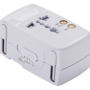 UNIVERSAL TRAVEL ADAPTER. Experience the convenience of one-stop shopping with