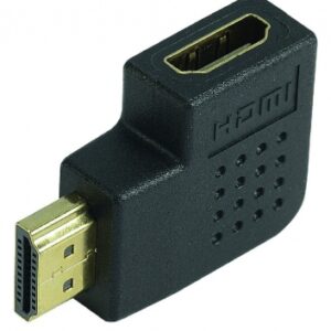 SIDE ANGLE HDMI ADAPTER - MALE / FEMALE - LEFT. Experience the joy of convenient shopping with DIAYTAR NIGERIA's vast selection and quick delivery service.
