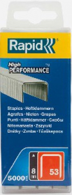 STAPLES N°53 - LENGTH 8 MM - GALVA - BOX OF 5000 P.. DIAYTAR NIGERIA: Where thousands of products meet affordable prices and reliable 5-8 day delivery.