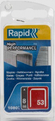 STAPLES N°53 - LENGTH 8 MM - STANDARD GALVA - BLISTER 1080 P.. Shop with intention at DIAYTAR NIGERIA, offering thousands of products at budget-friendly prices.