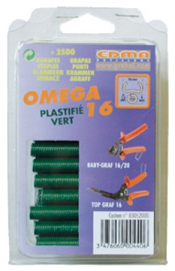 OMEGA STAPLES - GALVANIZED - 16 MM - BOX OF 2500 P.. DIAYTAR NIGERIA brings the nation's largest product catalog to your doorstep at prices you'll appreciate.
