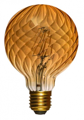 AMPOULE LED FILAMENT GLOBE INNER STRIPPED AMBRE G125 E27 7W 720 LM 2700°K BT170. DIAYTAR NIGERIA stands as your affordable shopping ally with nationwide delivery in just 5-8 days.
