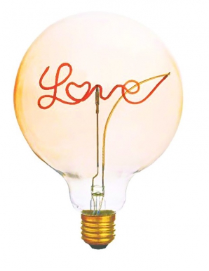 LED FILAMENT LOVE BULB TO TABLE GLOBE AMBER G125 E27 2W 120 LM 2100°K BT1. Discover shopping made effortless with DIAYTAR NIGERIA's comprehensive platform and quick shipping.