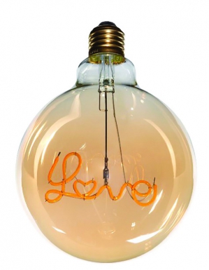 LED FILAMENT LOVE BULB TO HANG GLOBE AMBER G125 E27 2W 120 LM 2100°K BT1. DIAYTAR NIGERIA makes luxury accessible with our affordable prices and dependable delivery service.