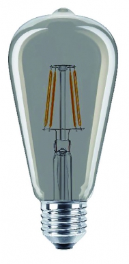 LED BULB FILAMENT PEAR GREY ST64 E27 7W 470 LM 2700°K BT1. DIAYTAR NIGERIA: Your affordable marketplace with reliable 5-8 day shipping across Nigeria.