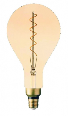 LED BULB SPIRAL FILAMENT GIANT AMBER DROP PS160 E27 4W 400 LM 2200°K BT1. DIAYTAR NIGERIA makes quality accessible with our extensive catalog and competitive delivery rates.