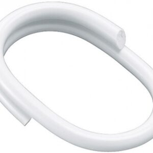 SHOWER CURTAIN RINGS - PLASTIC MATERIAL - BLISTER OF 12 - WHITE. Discover the perfect shopping experience with DIAYTAR NIGERIA's vast selection and prompt delivery service.