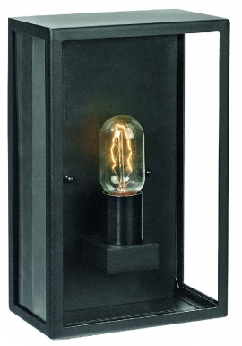 WALL LAMP "LOFOTEN" 57W HALO. MAX, E27 IP 44 CL. II - BLACK FINISH. DIAYTAR NIGERIA: Where affordability and variety come together with nationwide 5-8 day delivery.