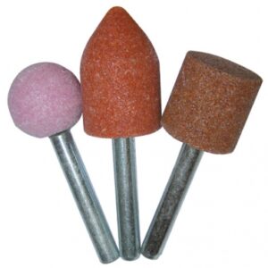 ASSORTMENT OF 3 GRINDING WHEELS - 6 MM SHANK - CYLINDRICAL, OGIVE, BALL. Experience retail convenience with DIAYTAR NIGERIA's comprehensive platform and 5-8 day nationwide shipping.