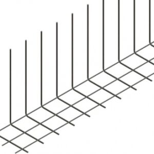 L-SHAPED MOUNTED WAITING BLOCKS FOR FORMWORK BLOCKS - LG. 4ML - WIDTH 35 CM HEIGHT 70 CM - 3 HA7 STRINGS - SPACING 16.5 CM - Ø TRANSV. STEEL HA10 - PACK OF 25. DIAYTAR NIGERIA: Bringing quality products to your doorstep at prices that won't break the bank.
