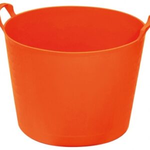 CAPAZO MASON'S TROUGH REINFORCED POLYETHYLENE FLUO ORANGE - CONT. 42 LITERS - Ø 450 MM / H 330 MM. DIAYTAR NIGERIA: Making quality products accessible to all Nigerians at affordable prices.