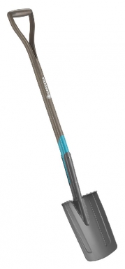 STRAIGHT EDGE SPADE "NATURELINE" - LENGTH 117 CM - D-SHAPED HANDLE - VARNISHED BEECH HANDLE. DIAYTAR NIGERIA: Where smart shoppers find everything they need at prices they can afford.