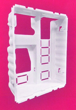 57 SERIES RECESSED BOX 2 WAYS - 4 ROWS MODULAR + EDF PLATE + 1 COMMUNICATION KIT 1 ROW MAXI + BOX SPACE L 571 MM X H 742 MM. DIAYTAR NIGERIA delivers affordability and convenience to your doorstep within 8 days of purchase.