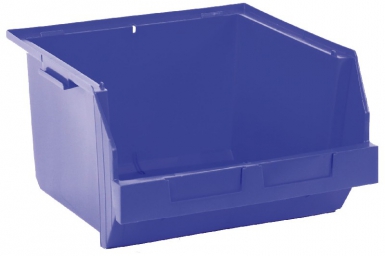 PICK-IN SPOUT STORAGE BIN - 28 LITERS - L X D X H: 400 X 400 X 240 MM - BLUE PLASTIC. Experience retail satisfaction with DIAYTAR NIGERIA's comprehensive platform and prompt shipping service.