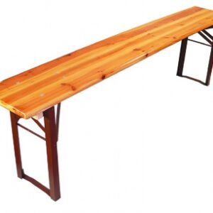 FOLDING BENCH VARNISHED WOOD, CAT.2 - BROWN BASE - LENGTH 160 CM, 2 LEGS. DIAYTAR NIGERIA: Where shopping dreams come true with budget-friendly prices and nationwide shipping.