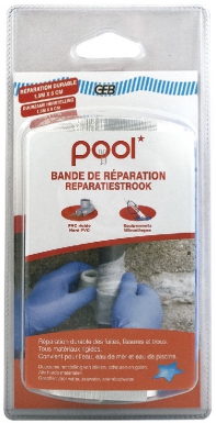 POOL REPAIR TAPE - POLYURETHANE COATED FIBERGLASS - CURES IN 30 MIN - LXL: 50 X 1500 MM. DIAYTAR NIGERIA makes quality accessible with our diverse product range and dependable delivery service.