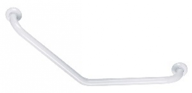 135° SYMMETRICAL GRAB BAR - L: 40 X 40 CM, Ø 30 MM - WHITE EPOXY ALUMINIUM. Shop without boundaries at DIAYTAR NIGERIA, offering affordable products with convenient delivery times.
