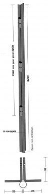 STANDARD PIVOTING BAR HEIGHT 2200 SECTION 25X35 MM GHE RAW. Shop smart and save with DIAYTAR NIGERIA's extensive product range and 5-8 day delivery guarantee.