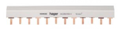 TETRAPOL. BRIDGE BAR, INSULATED 4-POLE SECTION 10 MM2 IN 63A 24 MOD. Experience the DIAYTAR difference with our vast product selection and delivery within 5-8 days.