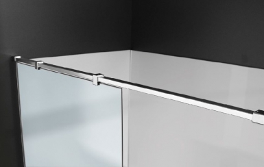 WALL-WALL STABILIZATION BAR WITH CLAMPS - LENGTH 2000 MM FOR GLASS THICKNESS 6 TO 10 MM - SHINY SILVER FINISH. Experience the joy of discovery with DIAYTAR NIGERIA's vast catalog and nationwide affordable delivery.