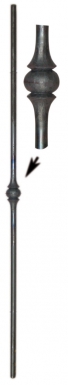 FORGED BAR N° 15 L ROUND 14 MM HEIGHT 910 MM. Experience the convenience of boundless shopping with DIAYTAR NIGERIA's vast selection and quick delivery.