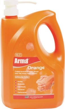 ARMA ORANGE CAN - SOLVENT-FREE WITH PLASTIC MICROBEADS - PUMP - 4 L. DIAYTAR NIGERIA: Where affordability meets reliability with thousands of products delivered promptly.