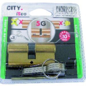 BLISTER CYLINDER 2 ENTRIES “CITY 5G” BRASS 40X40 3 KEYS. DIAYTAR NIGERIA redefines convenience with our vast product selection and swift nationwide delivery.