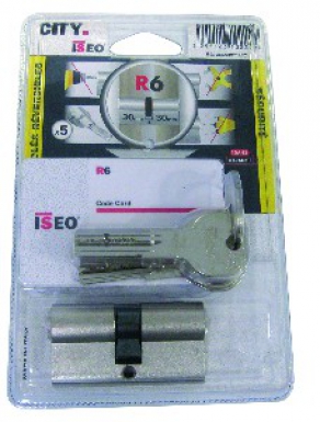 BLISTER CYLINDER 2 ENTRIES “ISR6” NICKEL PLATED 35X35 5 REVERSIBLE KEYS. DIAYTAR NIGERIA: Where every search leads to affordable products delivered promptly across Nigeria.