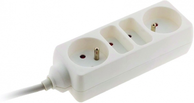 STANDARD MULTI-SOCKET BLOCKS WITHOUT SWITCH 2X6A/2X16A H05VV-F 3G1MM2 1 METER 3680W-230V~ - WHITE. Experience the convenience of online shopping with DIAYTAR NIGERIA's reliable 5-8 day delivery service.