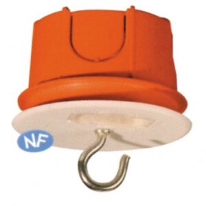 CAPRIBOX DCL RECESSED BOX CENTER POINT Ø 75X60 WITH COVER AND HOOK. DIAYTAR NIGERIA brings affordable products to every doorstep with our reliable 5-8 day shipping.