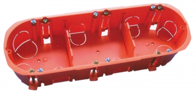 UNICLIPS TRIPLE POST FLUSHING BOX Ø67XP40 SCREW OR CLAW APPLIANCE. DIAYTAR NIGERIA: Where countless products meet affordable prices and reliable nationwide shipping.