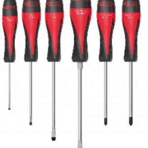 BOX OF 6 ULTIMATE SLOTTED SCREWDRIVERS: 1X(3.0X75) - 1X(4.0X100) - 1X(5.5X125) - 1X(6.5X150) POZIDRIV: 1X(PZ1X75) - 1X(PZ2X100). Experience shopping freedom with DIAYTAR NIGERIA's vast catalog and nationwide 5-8 day shipping.