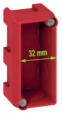 BATIBOX MASONRY SINGLE-POST BOX FOR 1 MODULE - DEPTH 40MM. DIAYTAR NIGERIA: Where shopping dreams become reality with affordable prices and prompt shipping.