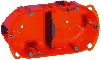 BATIBOX MULTI-MATERIAL BOX 2 STATIONS 4 TO 5 MODULES VERTICAL OR HORIZONTAL MOUNTING - DEPTH 40 MM. DIAYTAR NIGERIA delivers more than expected with our extensive catalog and 5-8 day delivery service.