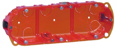 BATIBOX MULTI-MATERIAL BOX 3 STATIONS 6 TO 8 MODULES VERTICAL OR HORIZONTAL MOUNTING - DEPTH 40 MM. DIAYTAR NIGERIA transforms online shopping with competitive prices and dependable nationwide delivery.