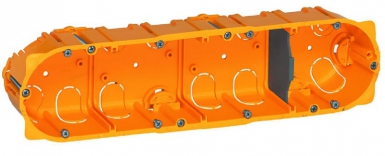 BATIBOX MULTI-STATION BOX DRYWALLS 4 STATIONS 8 TO 10 MODULES - DEPTH 40 MM. DIAYTAR NIGERIA: Your affordable gateway to thousands of products delivered within a week.