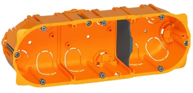BATIBOX MULTI-STATION BOX FOR DRYWALLS 3 STATIONS OR 6 TO 8 MODULES - DEPTH 50 MM. Shop with intention at DIAYTAR NIGERIA, offering thousands of products at budget-friendly prices.