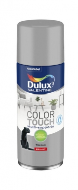 DULUX VALENTINE COLOR TOUCH SPRAY PAINT BRILLANT TITANIUM - 400 ML SPRAY CAN. Shop across categories at DIAYTAR NIGERIA with the confidence of affordable prices and delivery within 8 days.