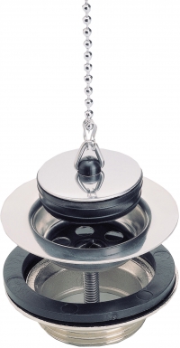 SINK DRAIN WITH PLASTIC PLUG - OUTLET 33X42. DIAYTAR NIGERIA brings the marketplace to your home with budget-friendly prices and nationwide delivery.
