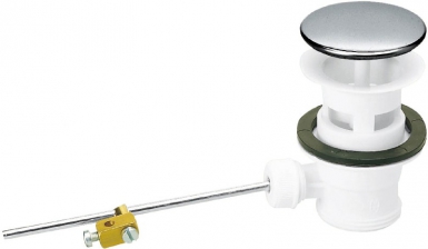 WHITE HOSTALENE LEVER SINK PLUG - FLAP WITH STAINLESS STEEL COVER - OUTLET 33X42. Discover the perfect balance of selection and value with DIAYTAR NIGERIA's nationwide e-commerce platform.